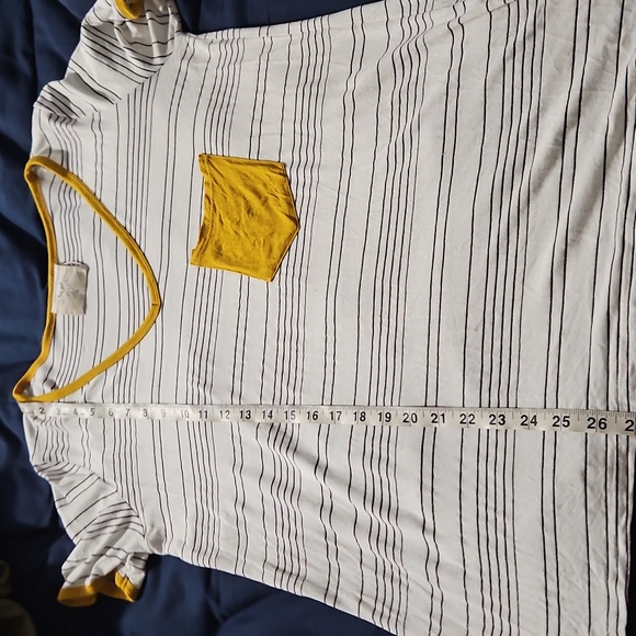 Oversized Fantastic Fawn Striped Tee - Picture 8 of 13